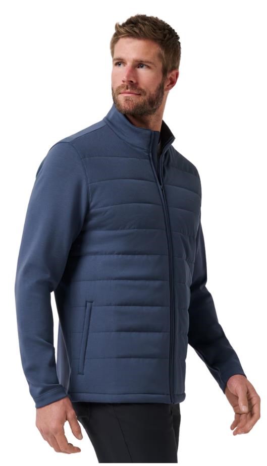 Travis Mathew Point of Sail Full-Zip  Herrenjacke, mood indigo