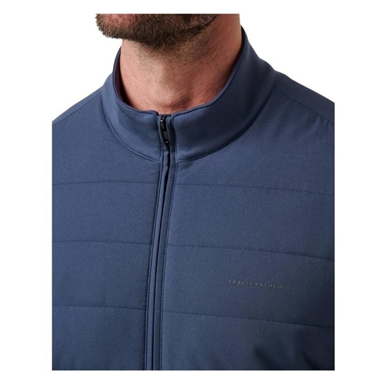 Travis Mathew Point of Sail Full-Zip  Herrenjacke, mood indigo