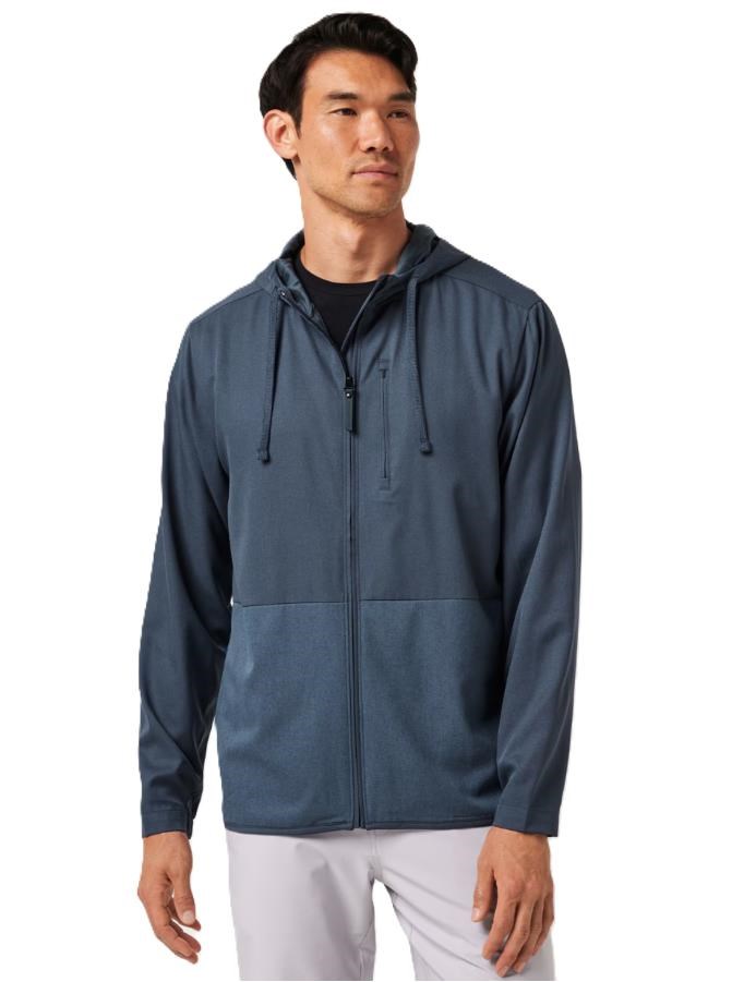 Travis Mathew Deepspace Full Zip hoodie Herren Sweatshirt, dunkelblau