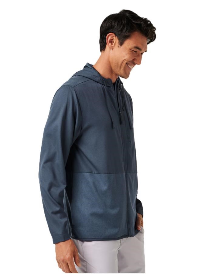 Travis Mathew Deepspace Full Zip hoodie Herren Sweatshirt, dunkelblau