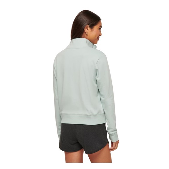 Travis Mathew Cloud Fleece Half-Zip Damen Sweatshirt, ether