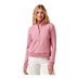 Travis Mathew Cloud Fleece Half-Zip Damen Sweatshirt, heather foxglove