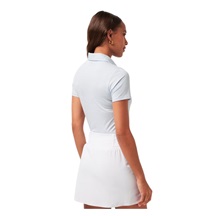 Travis Mathew Featherweight Active Damen Poloshirt, heather kentucky blue