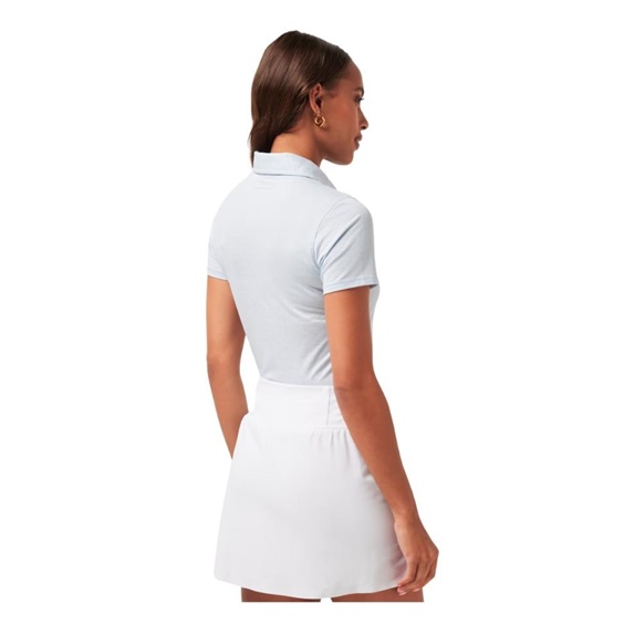 Travis Mathew Featherweight Active Damen Poloshirt, heather kentucky blue