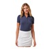 Travis Mathew Featherweight Active Damen Poloshirt, heather navy blazer