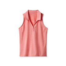 Travis Mathew Featherweight Active Damen ärmellos Poloshirt, lachsfarben
