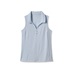 Travis Mathew Featherweight Active Sleeveless polo 2.0 Damen ärmellos Poloshirt, blau