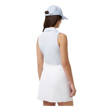 Travis Mathew Featherweight Active Sleeveless polo 2.0 Damen ärmellos Poloshirt, blau