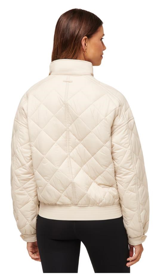 Travis Mathew Lights at Night Quilted Damen Jacke, pumice stone