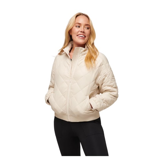 Travis Mathew Lights at Night Quilted Damen Jacke, pumice stone