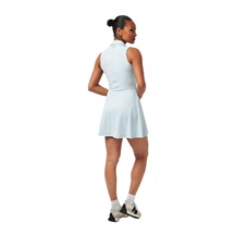 Travis Mathew Moveknit Sleeveless Polo Golfkleid, heather baby blue