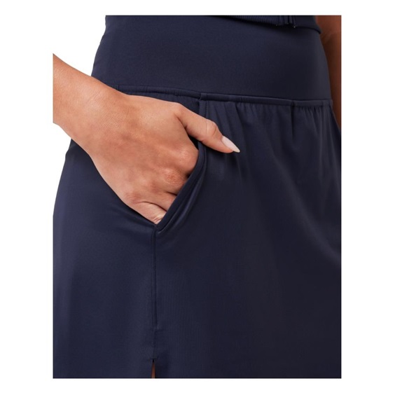 Travis Mathew Game Set Match Moveknit Golfrock, dunkelblau
