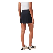 Travis Mathew Game Set Match Moveknit Golfrock, schwarz