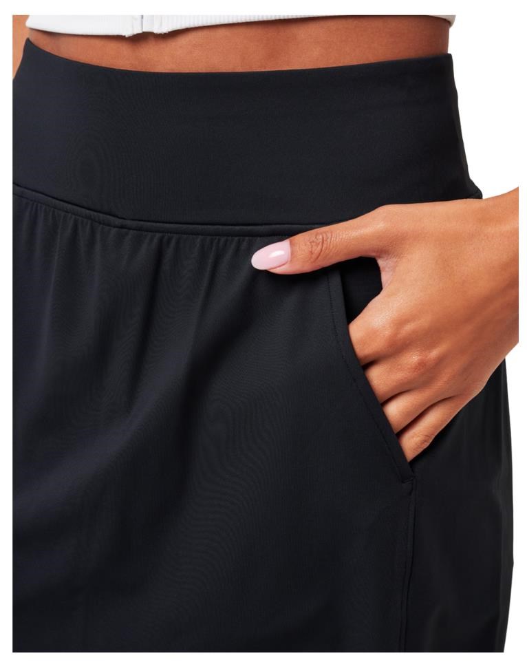 Travis Mathew Game Set Match Moveknit Golfrock, schwarz