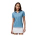 Travis Mathew Featherweight Active Printed Damen Poloshirt, smoke blue multi