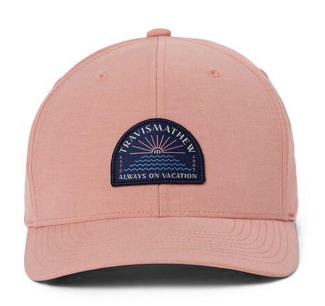 Travis Mathew Sea Explorer Cap, lachsfarben