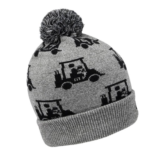 Travis Mathew Mapes Herren Wintermütze, grau