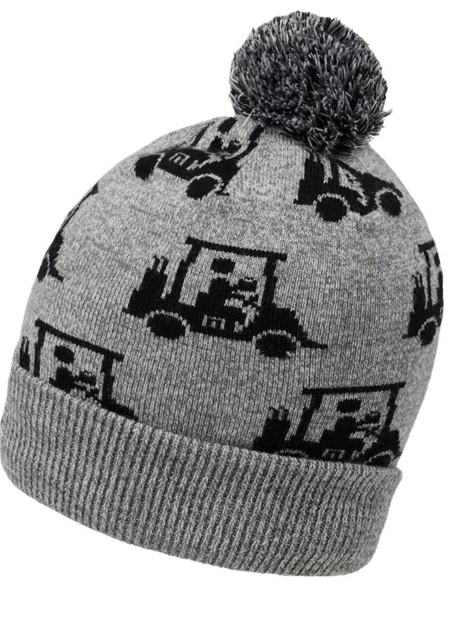 Travis Mathew Mapes Herren Wintermütze, grau