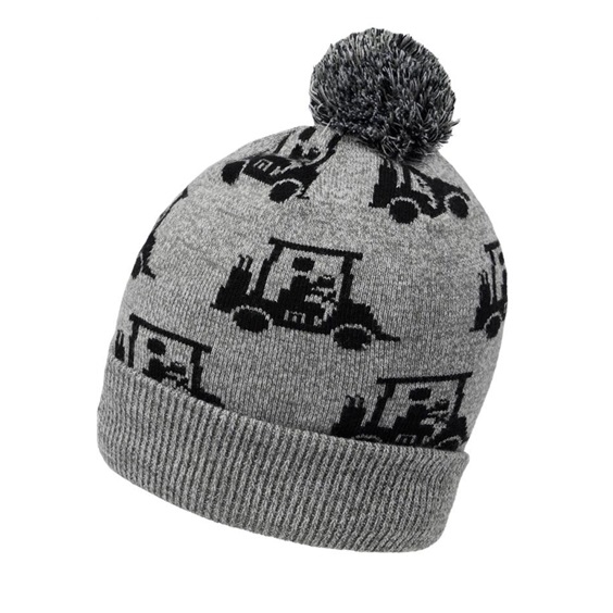 Travis Mathew Mapes Herren Wintermütze, grau