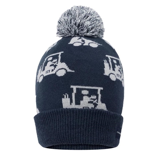 Travis Mathew Mapes Herren Wintermütze, blau