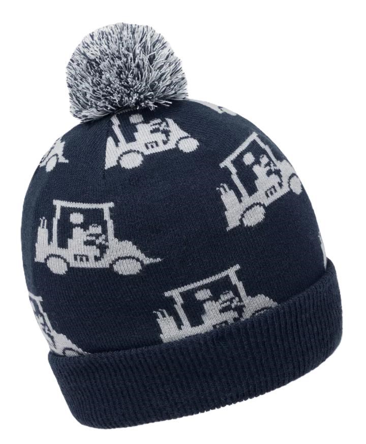 Travis Mathew Mapes Herren Wintermütze, blau