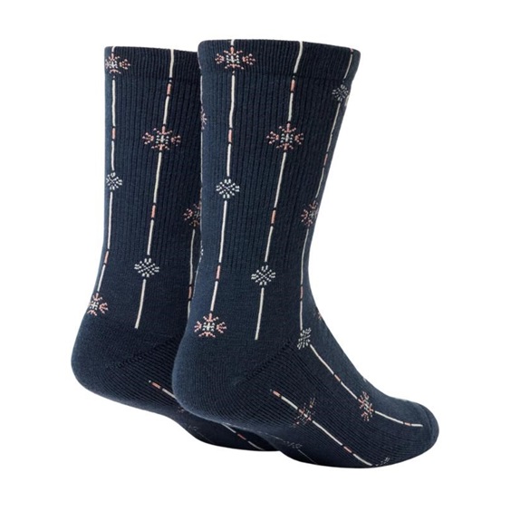 Travis Mathew Deco Crew unisex Socken, 1Paar, mood indigo