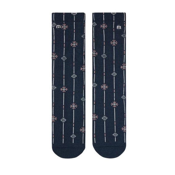 Travis Mathew Deco Crew unisex Socken, 1Paar, mood indigo