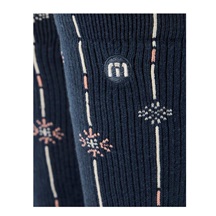 Travis Mathew Deco Crew unisex Socken, 1Paar, mood indigo