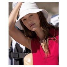 Travis Mathew Seaview Damen Bucket Hut, weiss