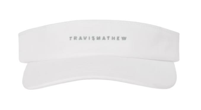 Travis Mathew Timberline Damen Visor, weiss