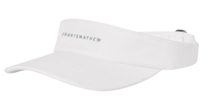 Travis Mathew Timberline Damen Visor, weiss