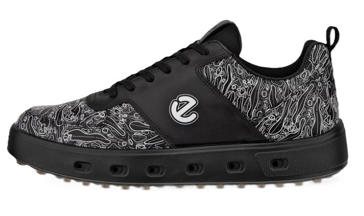 Ecco Street 720 Herren Golfschuhe, schwarz
