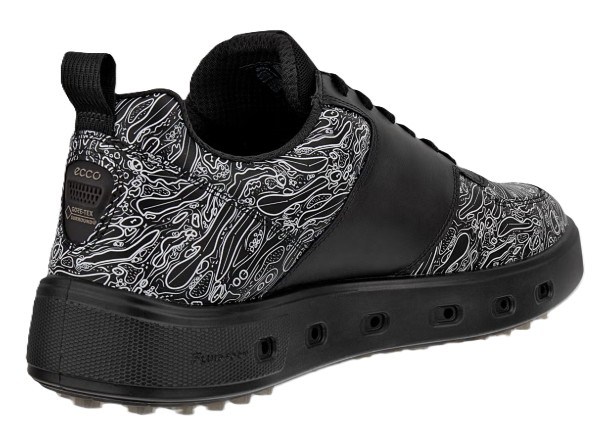 Ecco Street 720 Herren Golfschuhe, schwarz