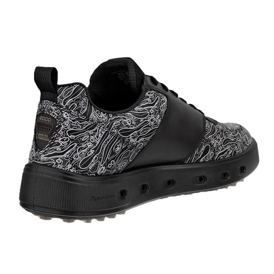Ecco Street 720 Herren Golfschuhe, schwarz