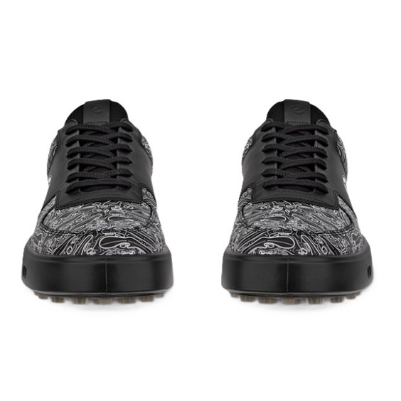 Ecco Street 720 Herren Golfschuhe, schwarz