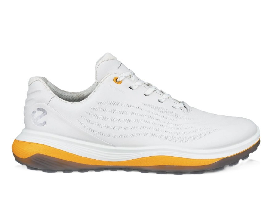 Ecco LT1 Herren Golfschuhe, weiss/Sonnenaufgang