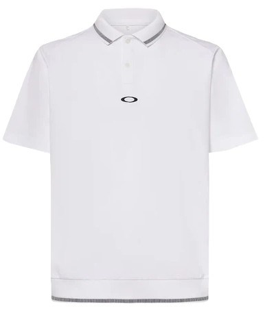 Oakley O-SYNC PACK ABSTRACT HEM Herren Poloshirt, weiss
