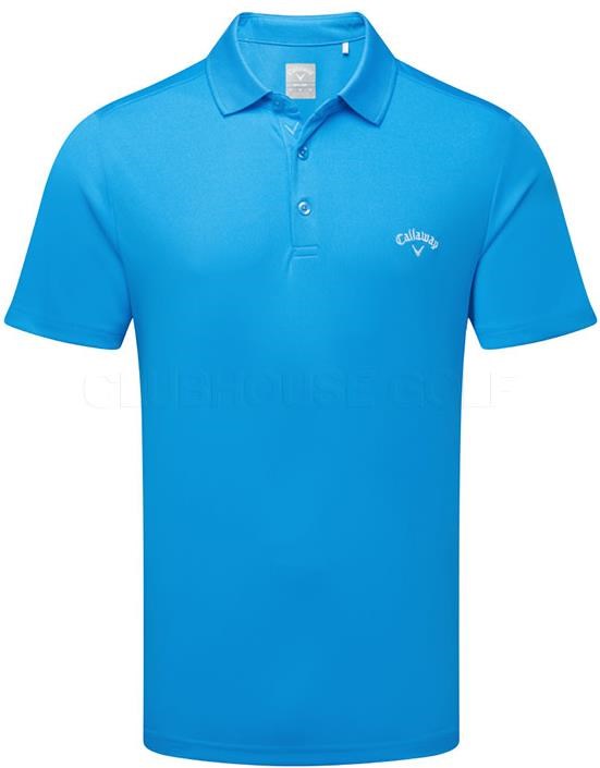 Callaway Tournament Chest Logo Herren Poloshirt, blau