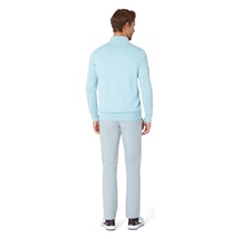 Callaway 1/4 Blended Merino Herren Pullover, blau