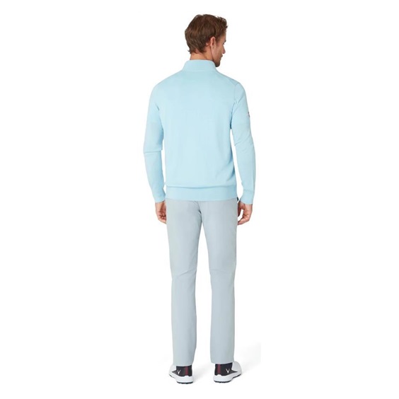 Callaway 1/4 Blended Merino Herren Pullover, blau