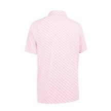 Callaway Twill Print Herren Poloshirt, strawberry pink
