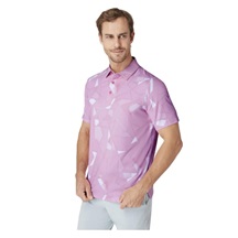 Callaway Kick Flip Herren Poloshirt, strawberry pink
