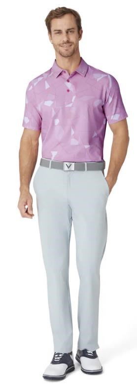 Callaway Kick Flip Herren Poloshirt, strawberry pink