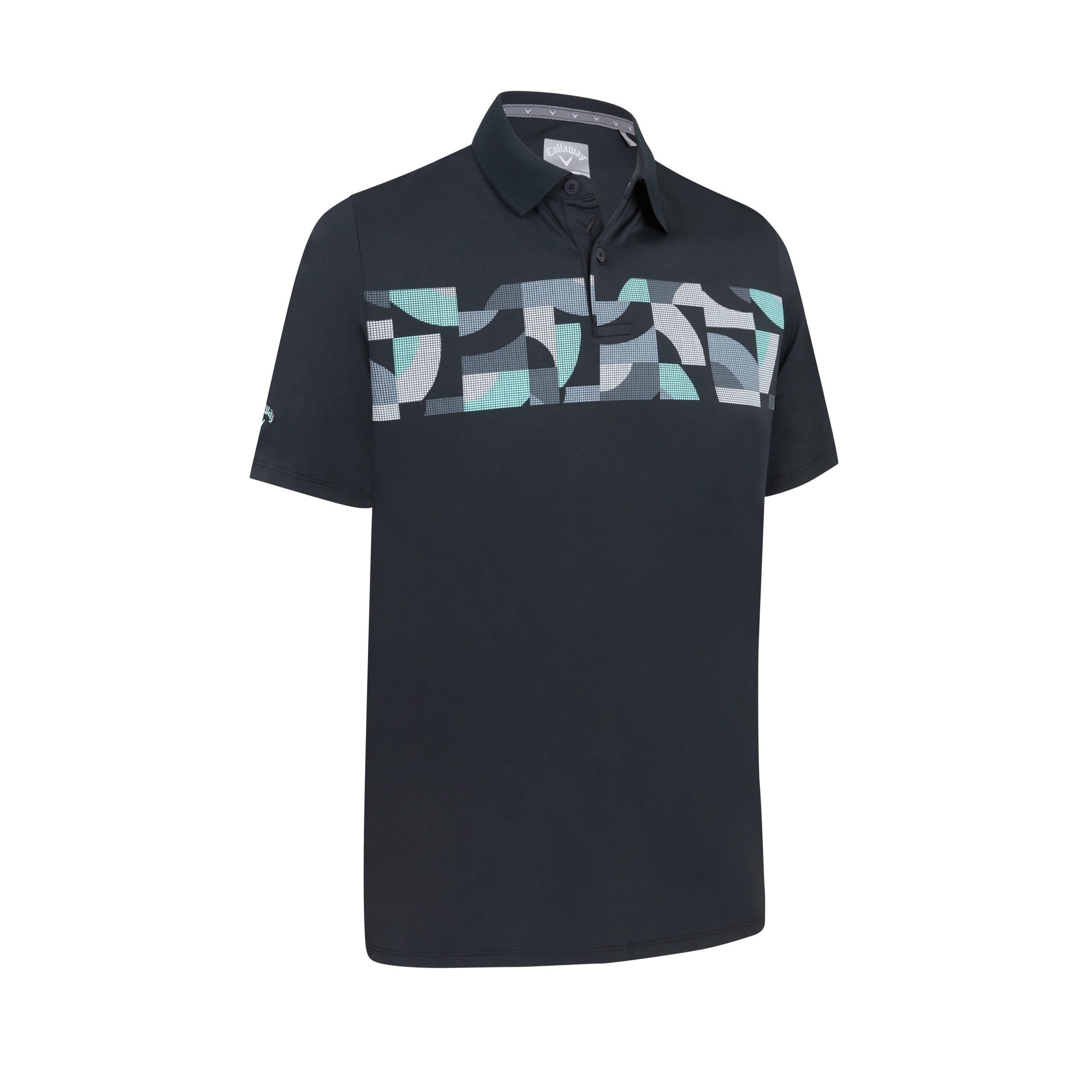 Callaway Optical ‘C’ Herren Poloshirt, caviar
