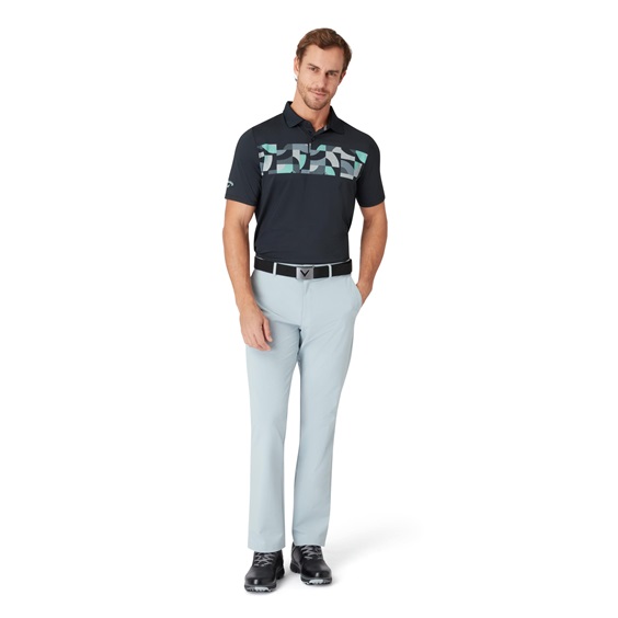 Callaway Optical ‘C’ Herren Poloshirt, caviar