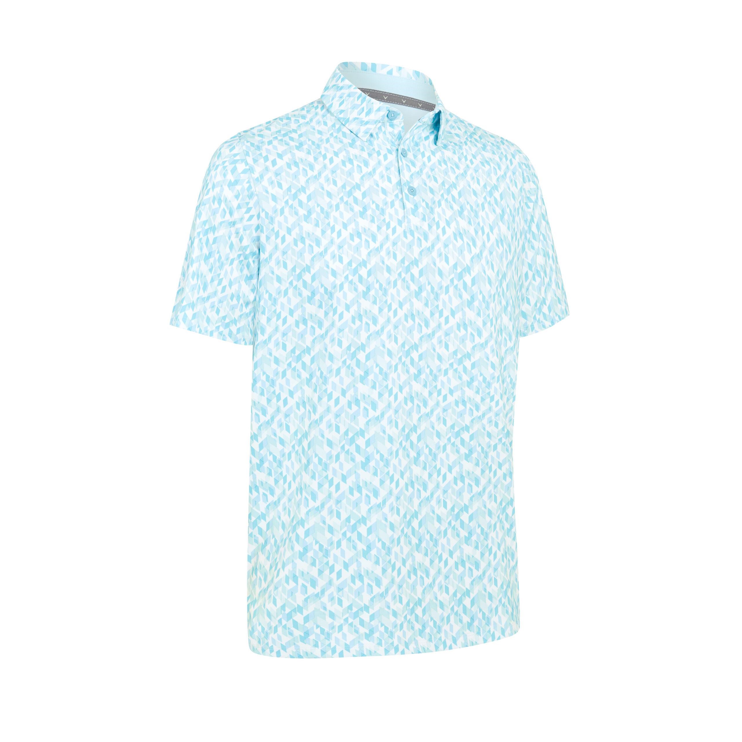 Callaway Kaleidoscope Chev Herren Poloshirt, arctic paradise