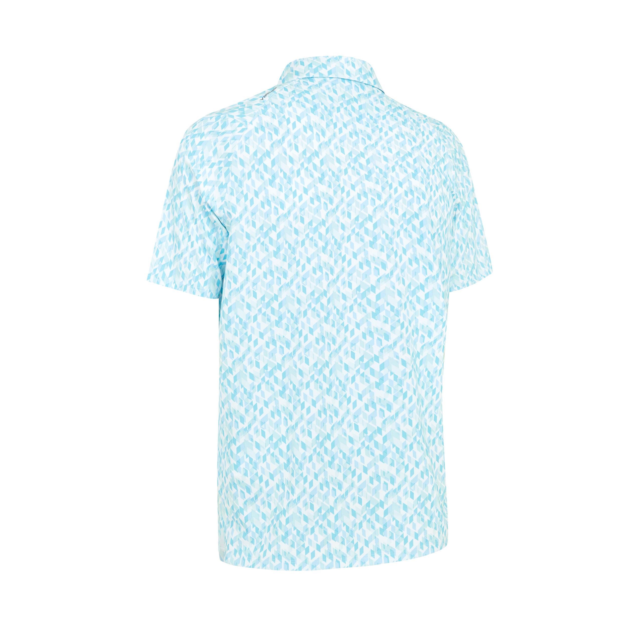 Callaway Kaleidoscope Chev Herren Poloshirt, arctic paradise