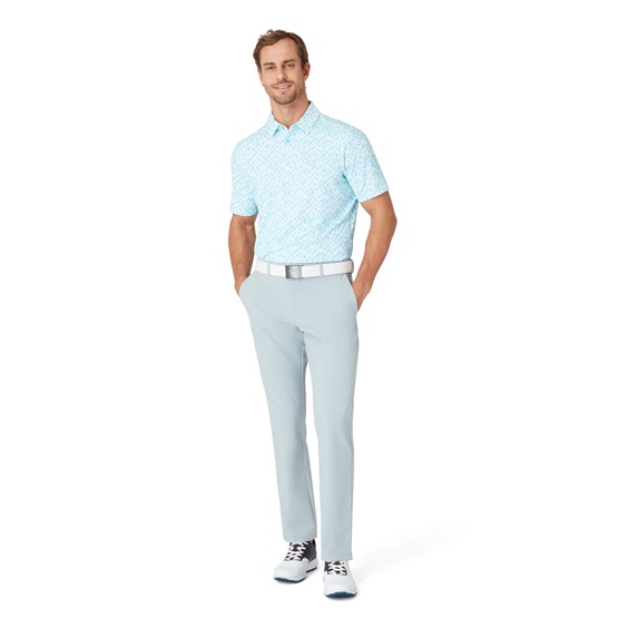Callaway Kaleidoscope Chev Herren Poloshirt, arctic paradise