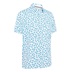 Callaway Crab Novelty Print Herren Poloshirt, weiss