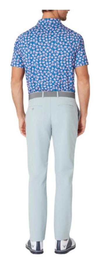 Callaway Crab Novelty Print Herren Poloshirt, galaxy blue